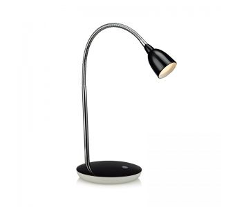 Stalinis šviestuvas TULIP Black/Chrome 1